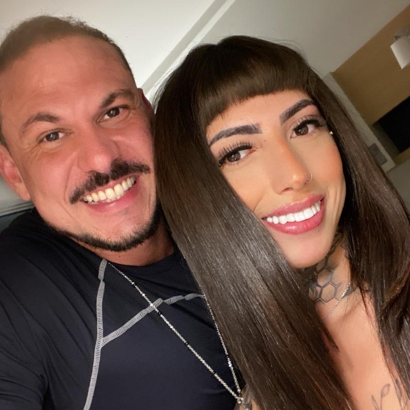 Britney  Sophia Rodrigues e Gustavo Castellano